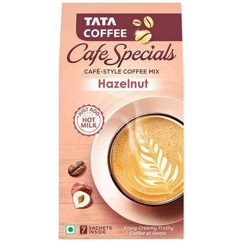 Tata Coffee Cafe Specials Cafe-Style Coffee Mix - Creamy & Frothy Coffee, 14.5 g (7 Sachets x 14.5 g Each)-2.webp